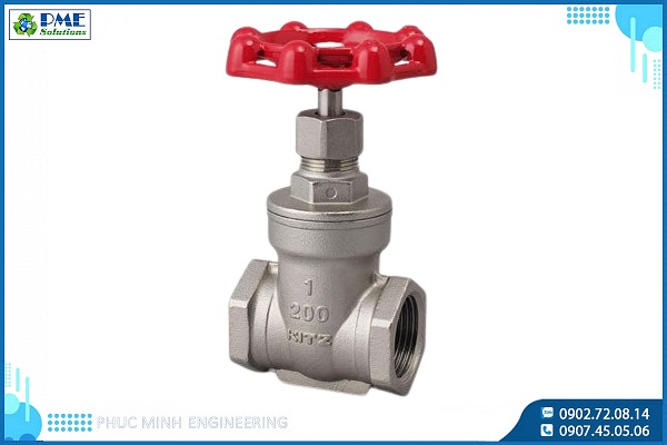 Stainless Steel 304/316 Threaded Gate Valve | Price, Advantages & Applications
