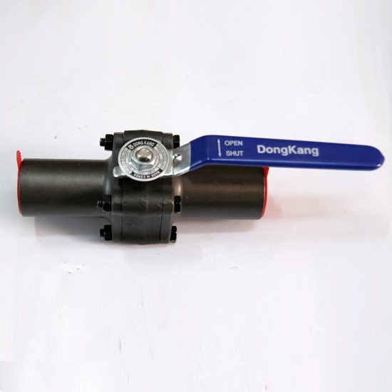 DKM Pup end Forged Steel Ball Valve