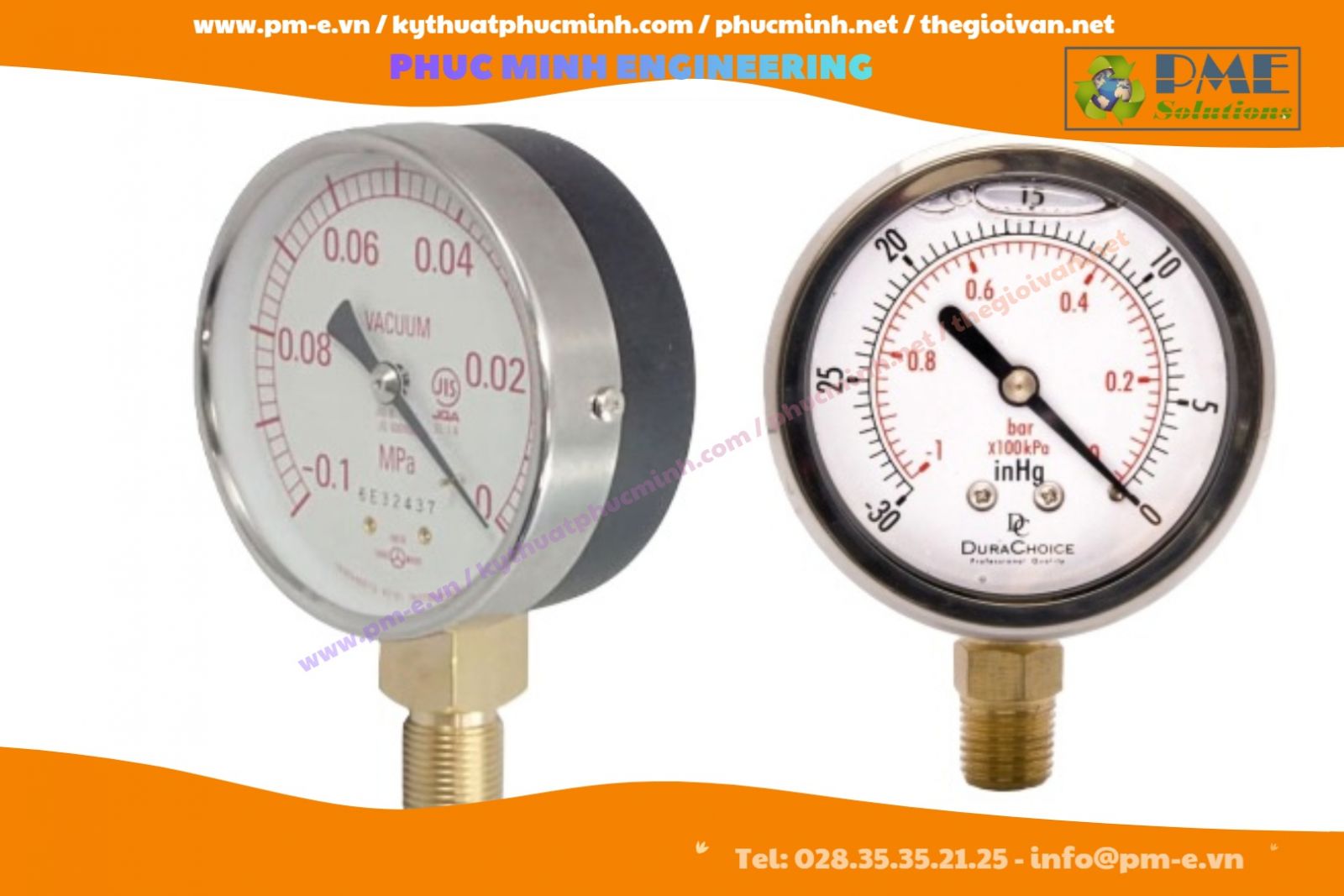 Vacuum Pressure Gauge