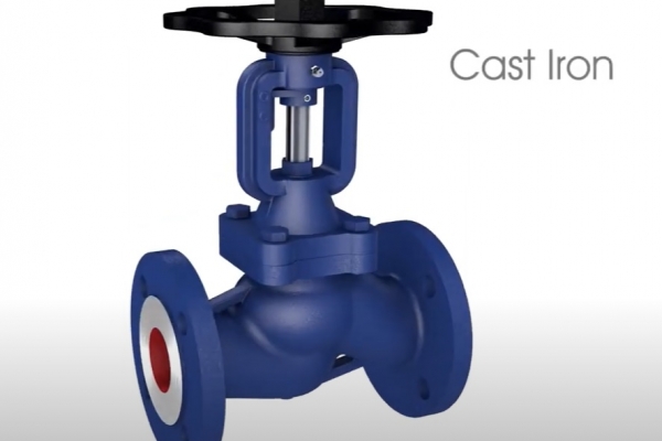 What is a steam globe valve? Structure and principle of operation. English subtitles.