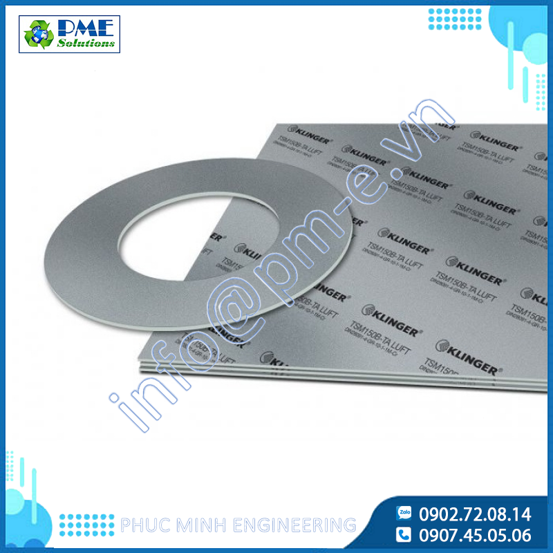 KLINGER® GRAPHITE LAMINATE TSM - Gioăng chì tấm Graphite