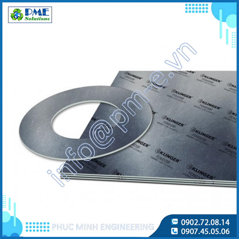 KLINGER® GRAPHITE LAMINATE PDM - Goăng chì tấm Graphite