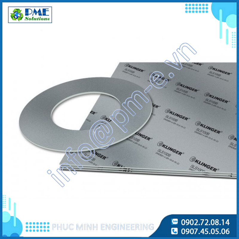 KLINGER® GRAPHITE LAMINATE SLS - Goăng chì tấm Graphite