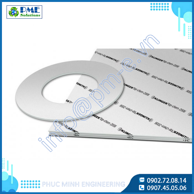 KLINGER® TOP-CHEM 2006- Gioăng Teflon PTFE