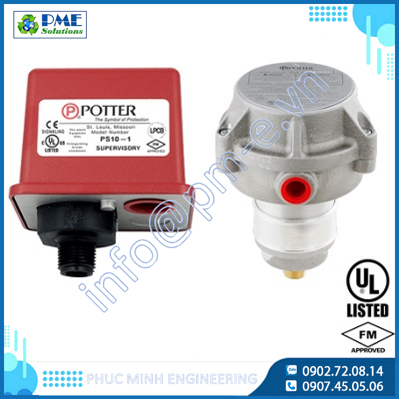 PS10/PS10A, PS40/PS40A, PS10-EX - Công tắc áp suất