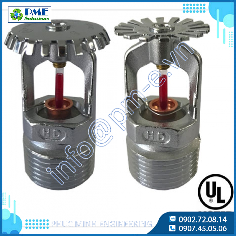 Pendent, Upright, Recessed K-8 Sprinklers