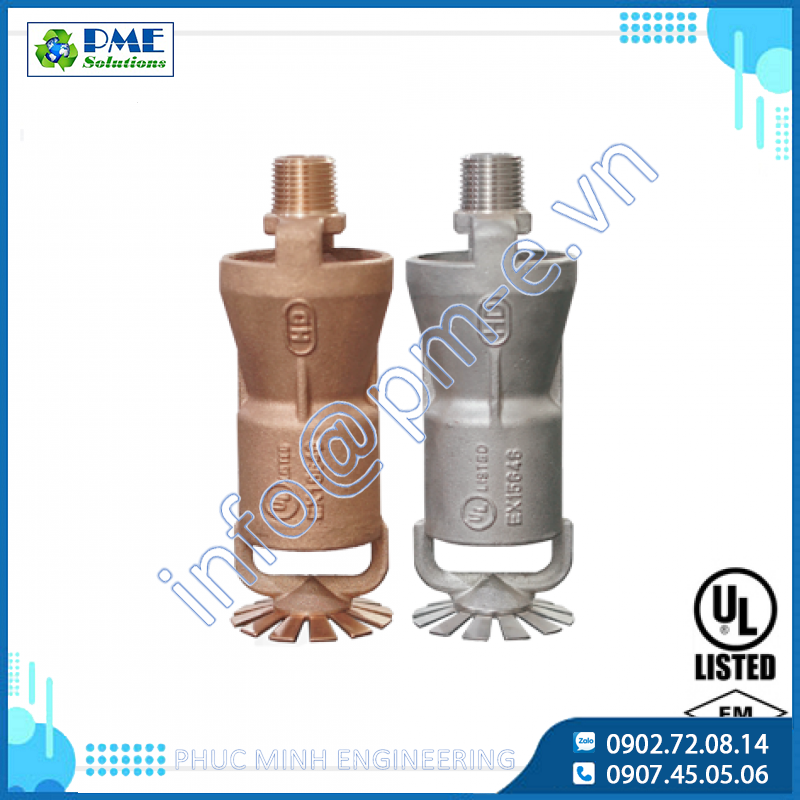 Foam-Water Sprinklers