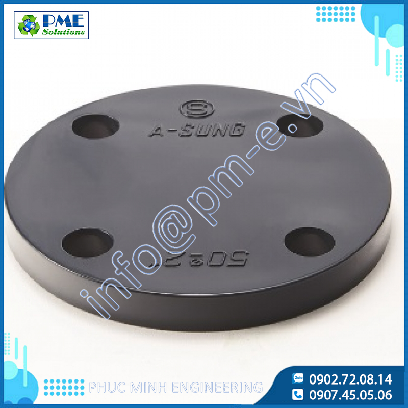 CLEAN PVC BLIND FLANGE