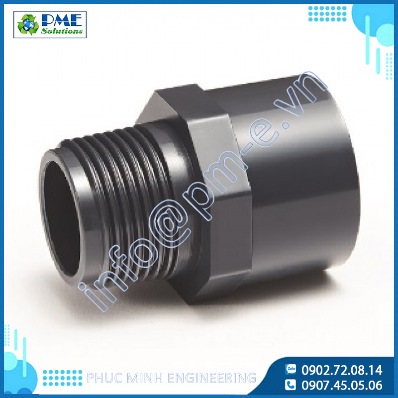 CLEAN PVC VALVE SOCKET(MALE ADAPTER)