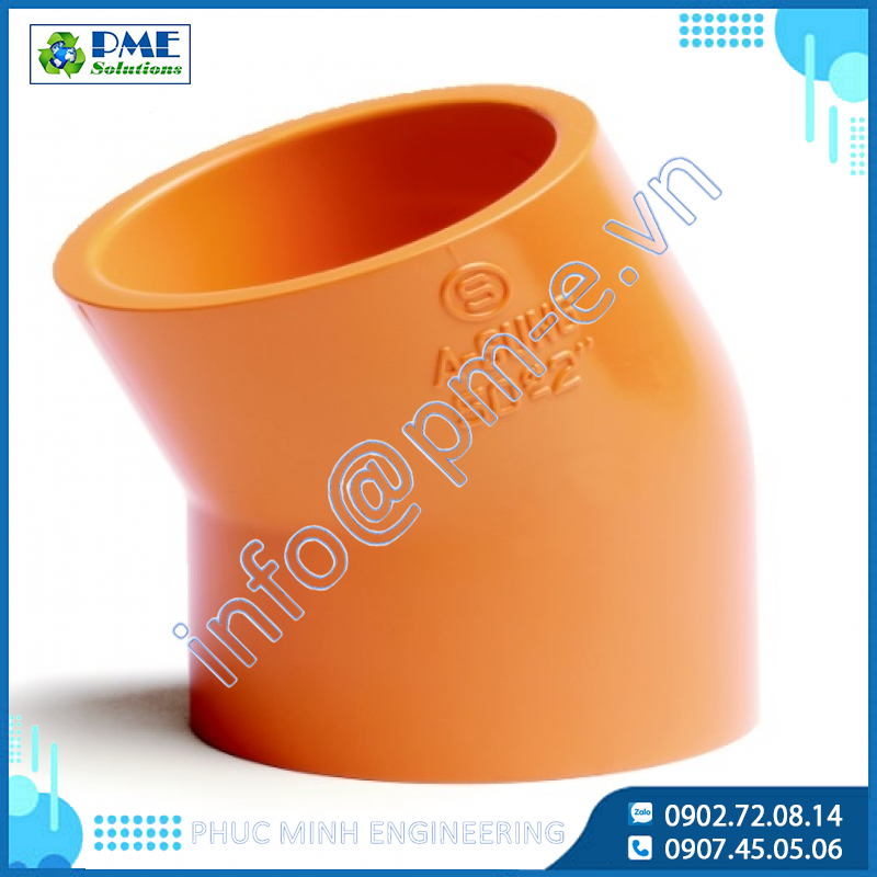 22.5˚ ELBOW - Fire Sprinkler System CPVC Fitting