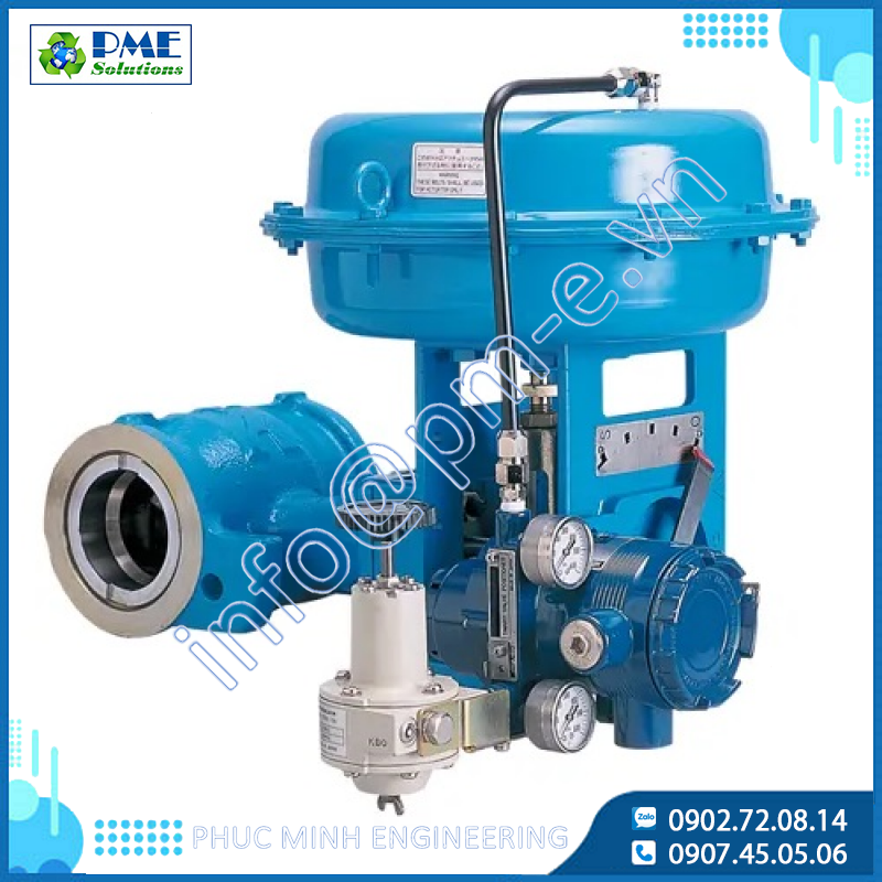 AMT-HDT-VFR - Van quay lệch tâm, Van ba ngã Azbil
