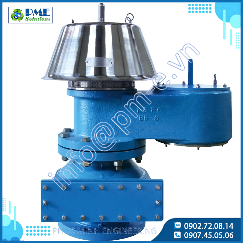 KSBBFH-KSBSFH TYPE - Van thở kèm bình ngăn tia lửa KSPC