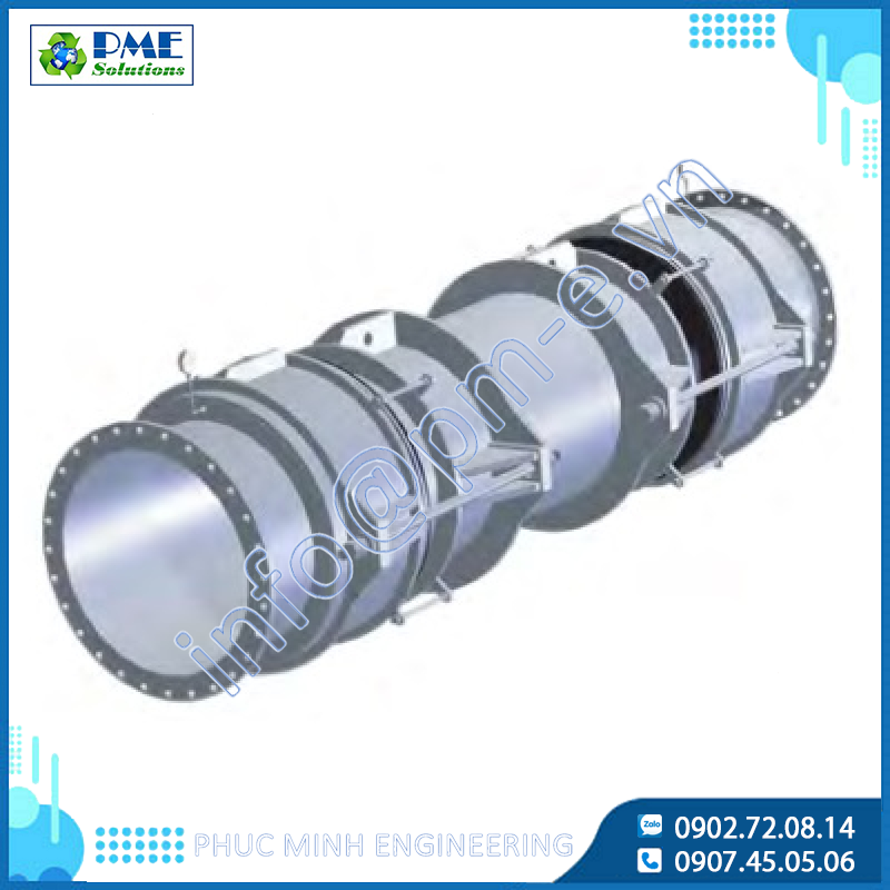 SJT-8200 Series - Khớp nối giãn nở loại hai đầu với thanh giới hạn