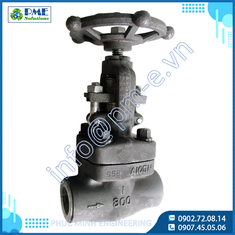 A105N Bolted Bonnet Forged Steel Globe Valve