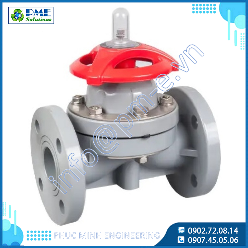G41F-6S - CPVC Diaphragm Valve