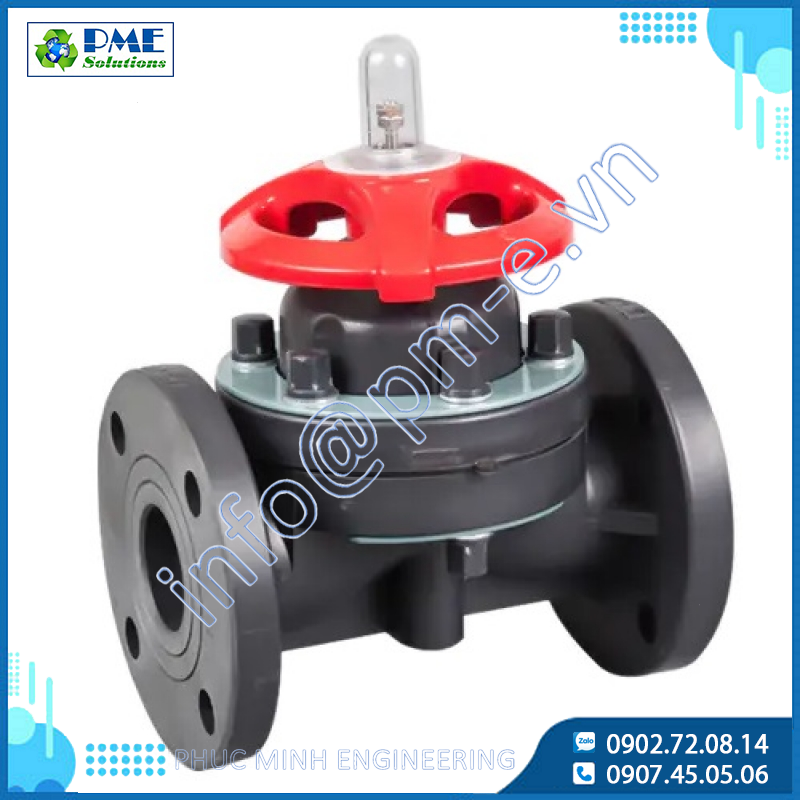 G41F-6S - FRPP Diaphragm Valve