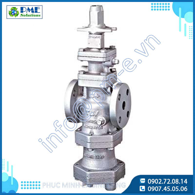 COS-3/16/21 - Van giảm áp cho hơi (có tích hợp bộ tách ẩm và bẫy hơi)