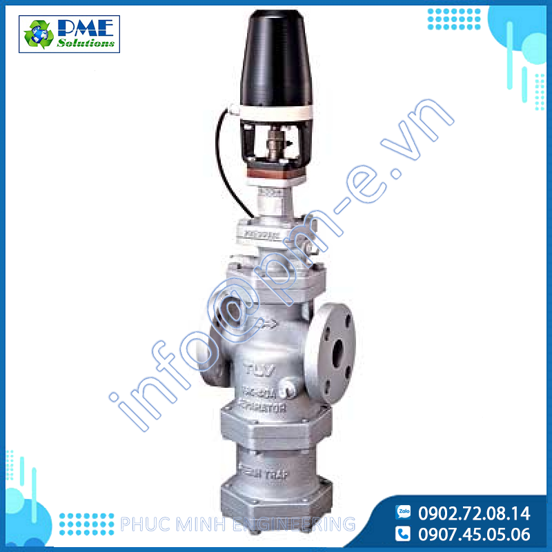 Van giảm áp động cơ cho hơi nước (với bộ tách và bẫy tích hợp) - M-COS Series