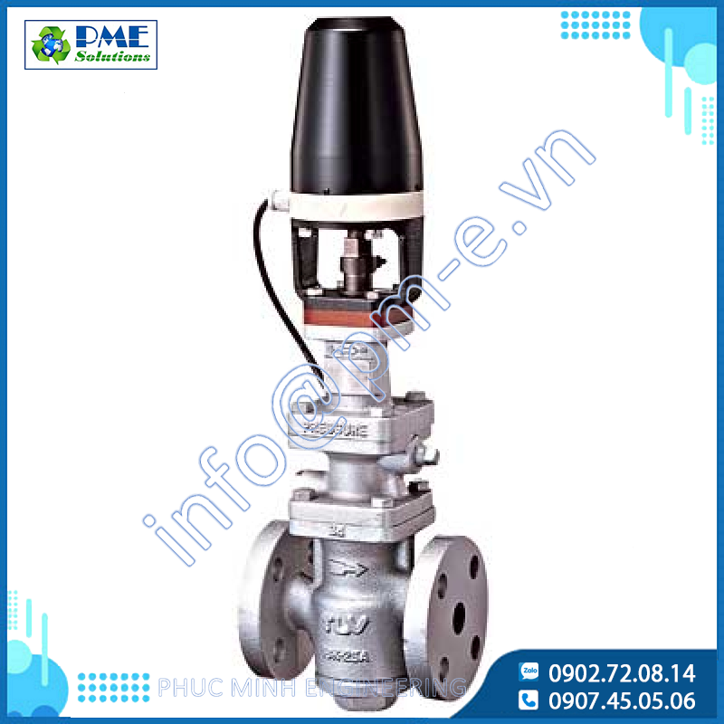 Van giảm áp động cơ điện cho hơi nước nóng - M-COSR Series