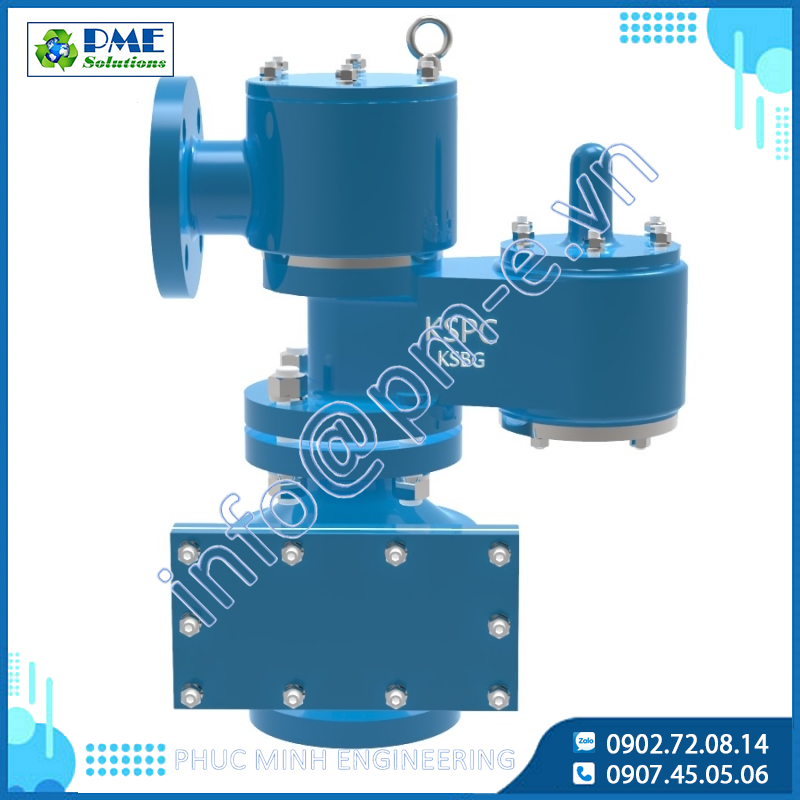 KSBGFH - KSGSFH TYPE - Van thở kèm bình ngăn tia lửa KSPC