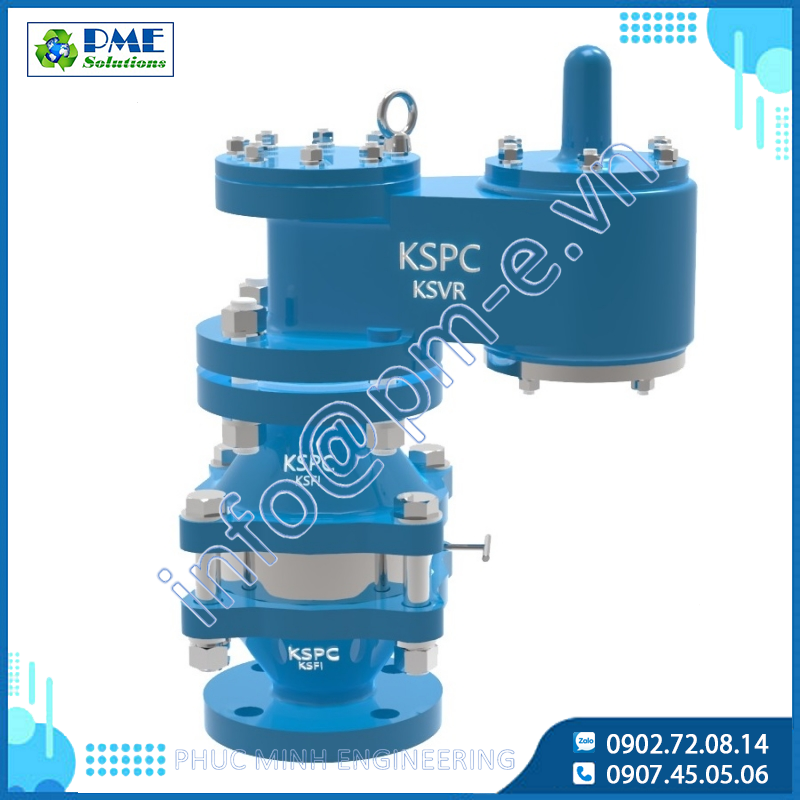 KSVRFI - KSVSFI TYPE - Van thở kèm bình ngăn tia lửa KSPC