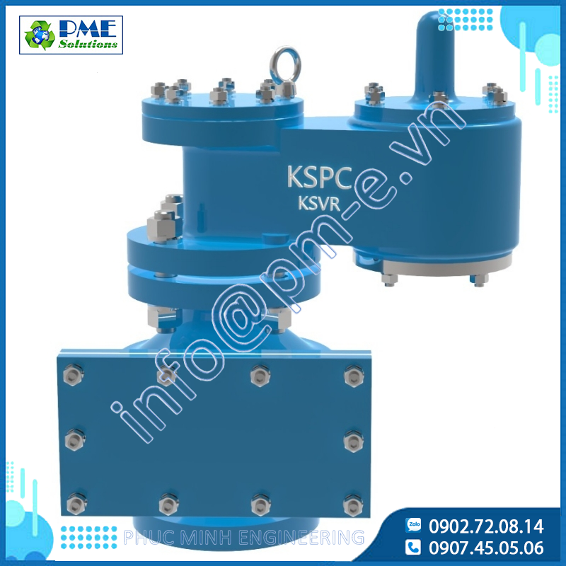 KSVRFH/VSFH TYPE - Van thở kèm bình ngăn tia lửa KSPC