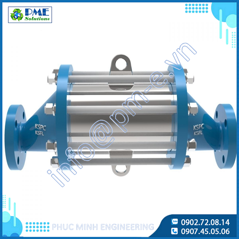 KSFLD TYPE - Deflagration Proof In-Line Flame Arrester KSPC