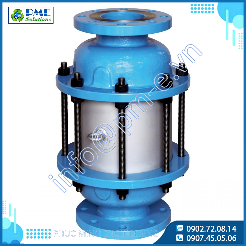 KFD TYPE - Deflagration Proof In-Line Flame Arrester KSPC