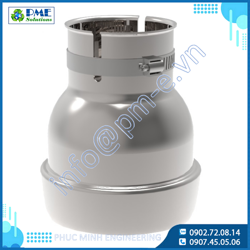 KSFF TYPE - Deflagration Proof In-Line Flame Arrester KSPC