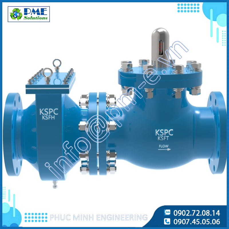 KSFTFH TYPE - Deflagration Proof In-Line Flame Arrester KSPC