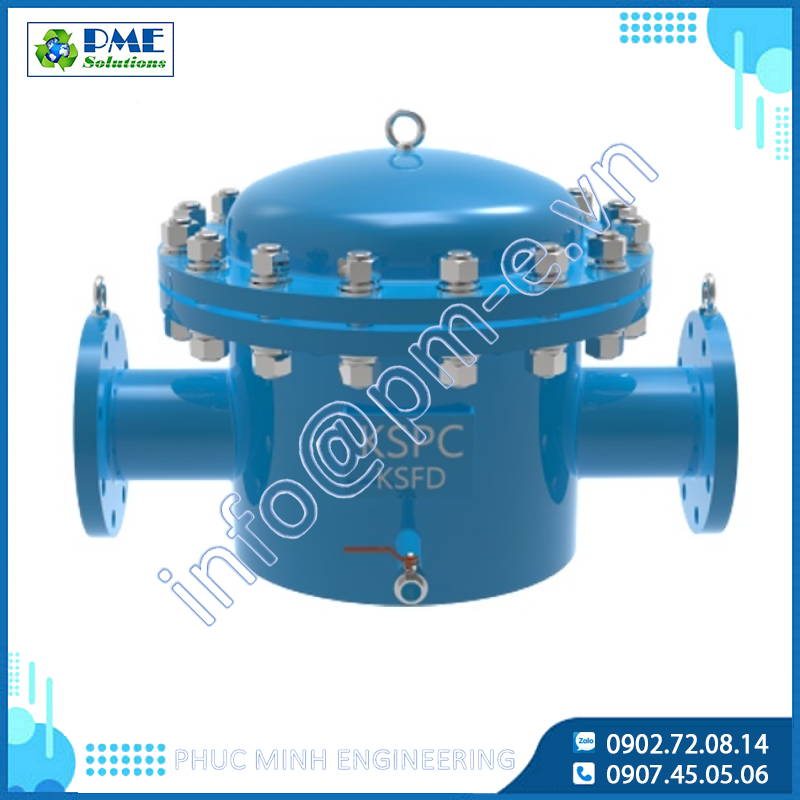 KSFD TYPE - Deflagration Proof In-Line Flame Arrester KSPC