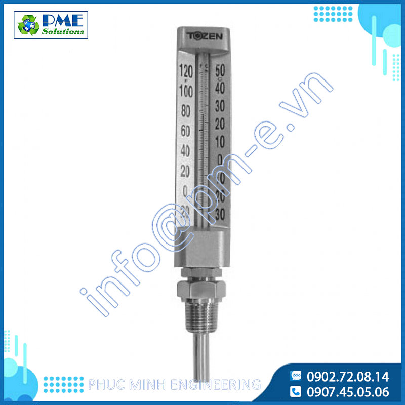 VT Series - V-Line Thermometer - Straight type