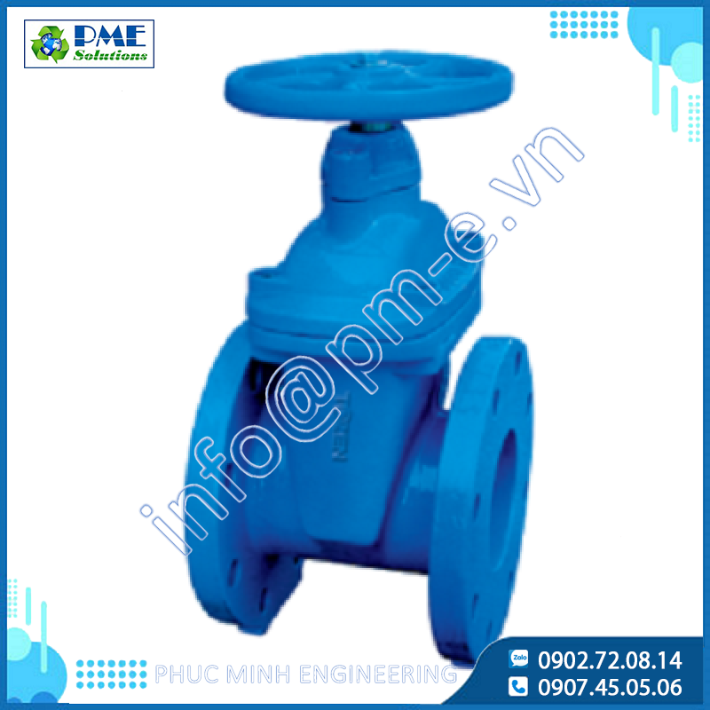 DRGV-B (A)- Van cửa gang dẻo ty chìm PN16 Type A