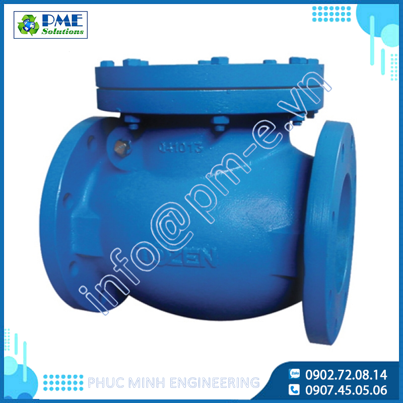 CCV-D- Van một chiều lá lật nối bích PN16