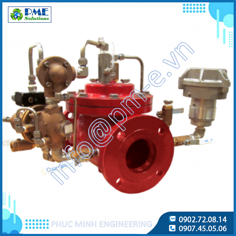 116-5MR - Van xả tràn giảm áp, ngắt điện từ