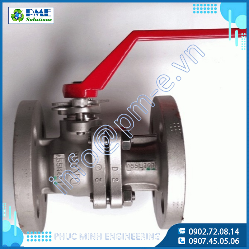 3011L-Van bi inox Toyo nối bích JIS10K