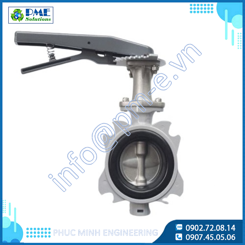 550LA-Van Bướm Nhôm Toyo Nối Wafer
