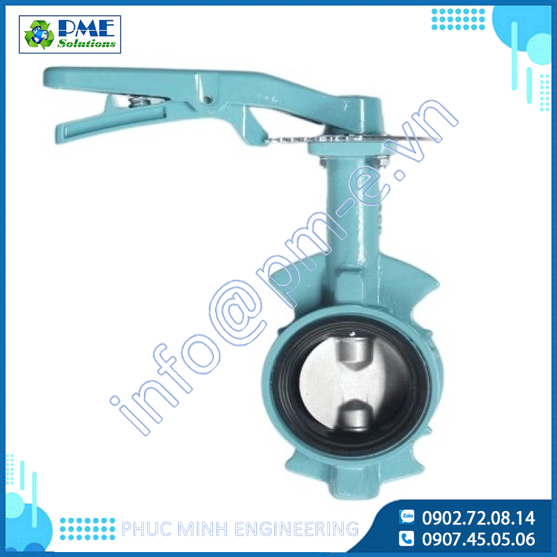 957-DNSL-Van Bướm Gang Toyo Nối Wafer Tay gạt