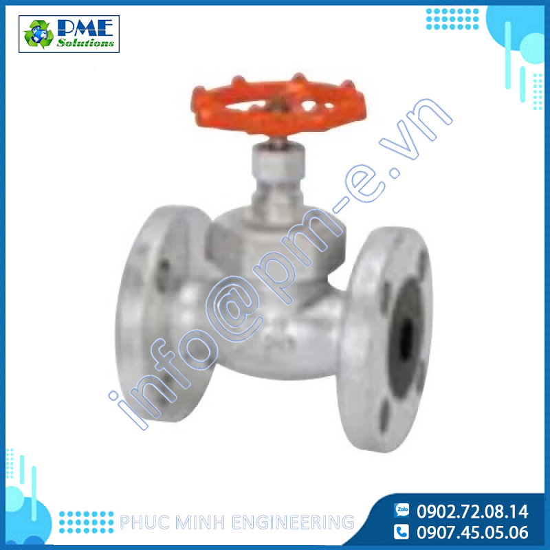 630A-Van cầu gang dẻo nối bích JIS 16K 630A Toyo
