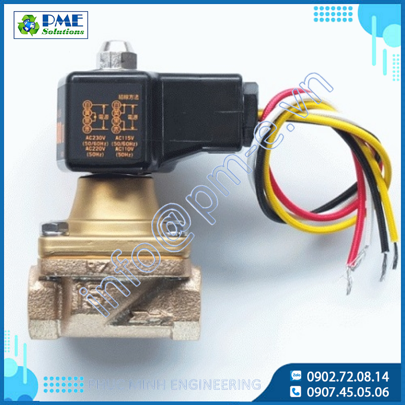 PS22-Solenoid Valve Screwed JIS Rc