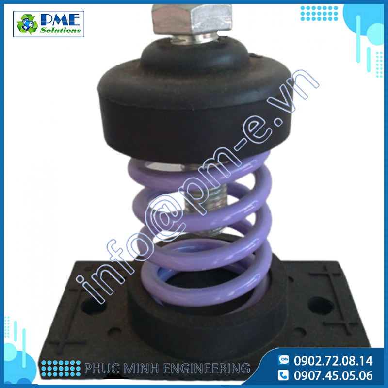 PTM-AP series - Lò xo chống rung Tozen