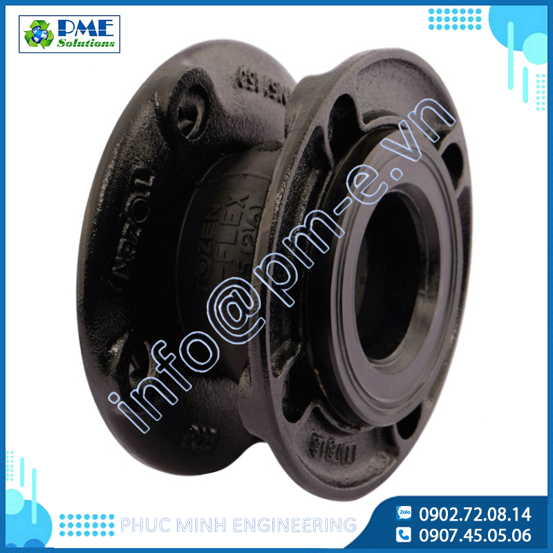 10-Flex - Khớp nối cao su cầu đơn nối bích PN16