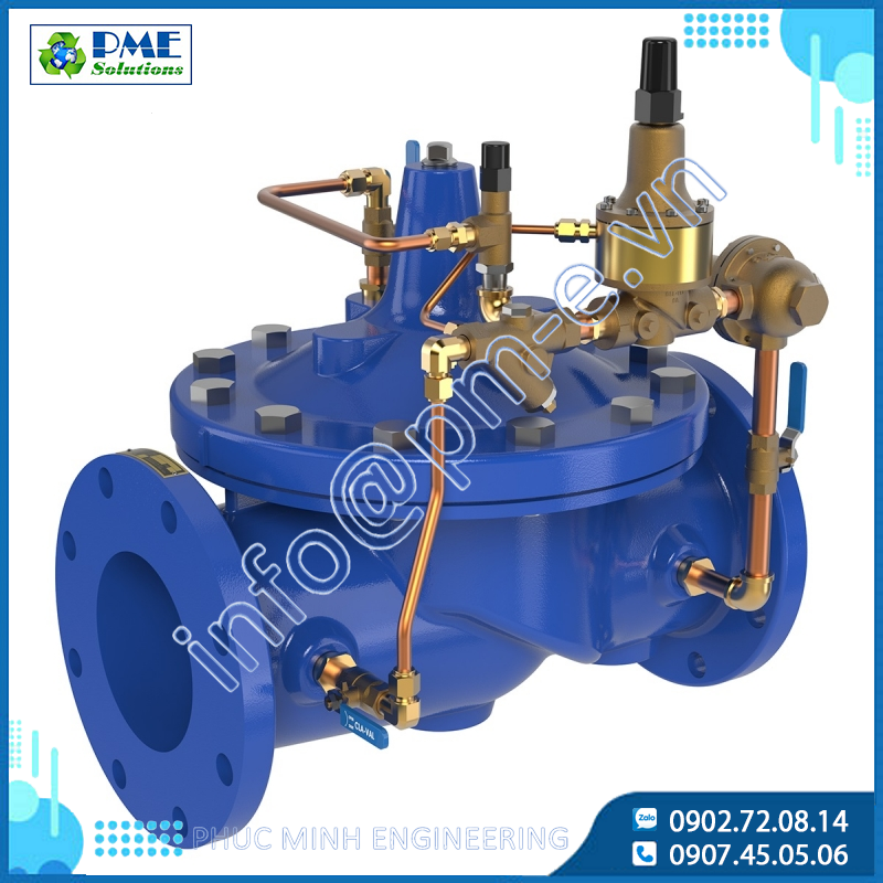 92-01 & 692-01 - Van giảm và duy trì áp suất Cla-Val