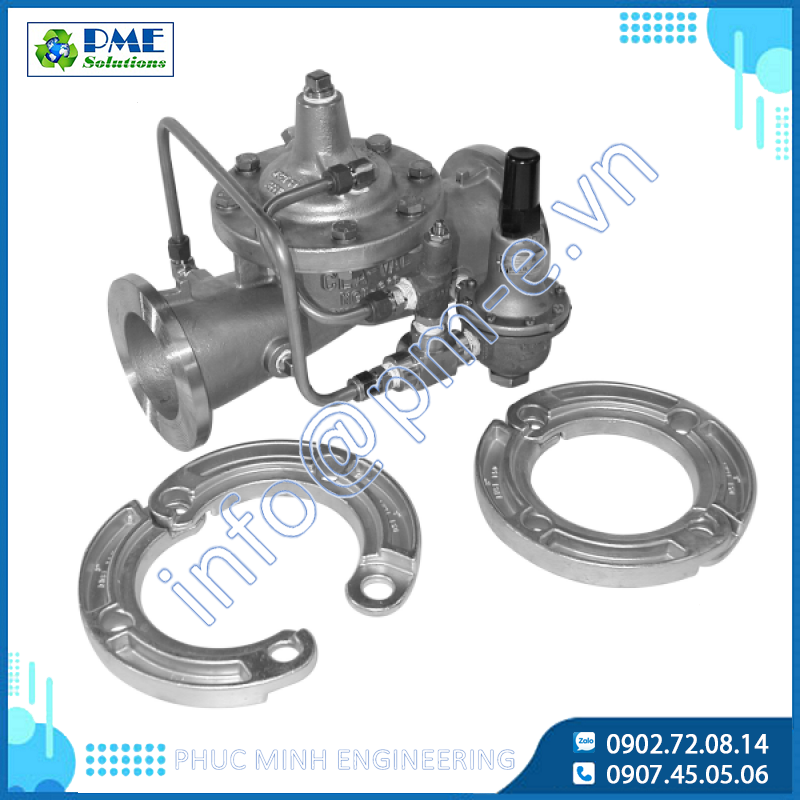 590-01 & 6590-01 - Van giảm áp Cla-Val