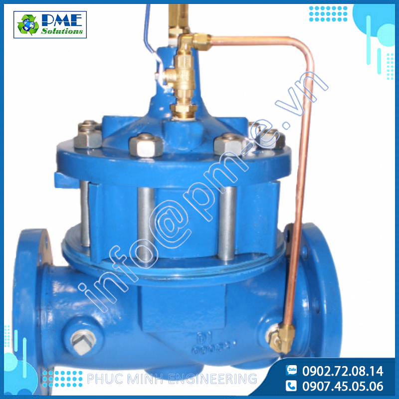 95-01 & 695-01 - Van điều khiển giảm theo tỷ lệ Cla-Val
