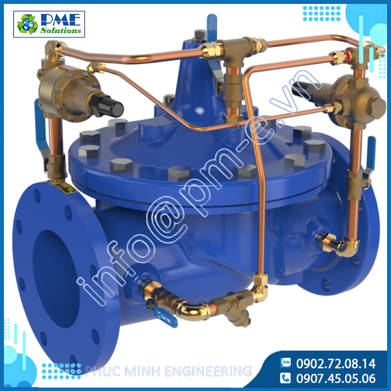 94-22 & 694-22 - Van giảm áp, duy trì và tăng áp Cla-Val