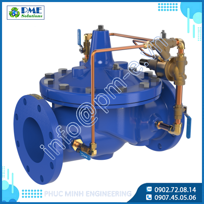 50-01 & 650-01 - Van hồi lưu và duy trì áp suất Cla-Val