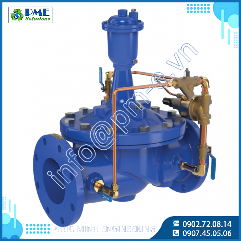 50-05 & 650-05 - Van hồi lưu, xả khí và ngắt chân không Cla-Val