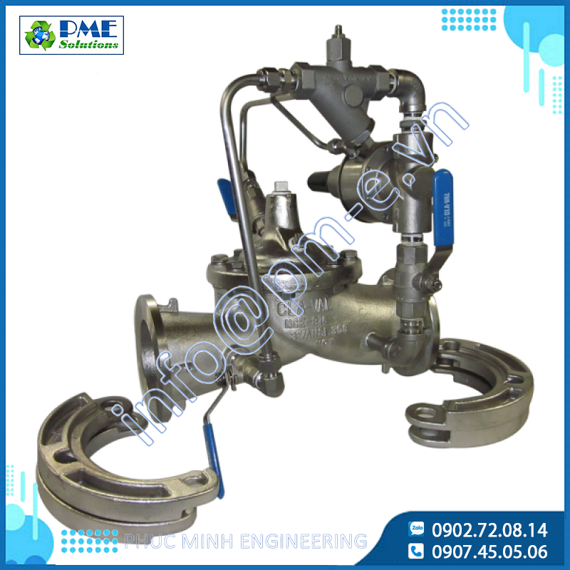 552-01 & 6552-01 - Van hồi lưu và duy trì áp suất Cla-Val