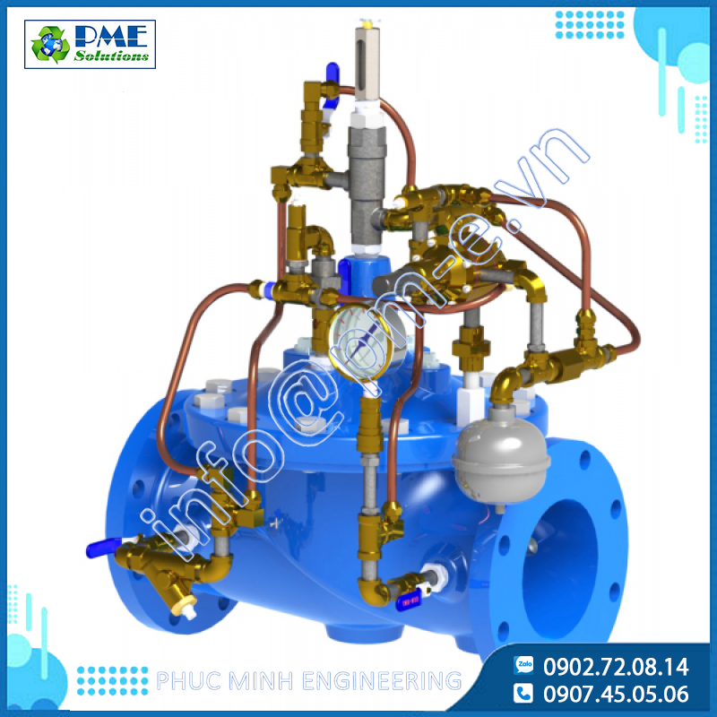 98-06 & 698-06 - Van Điều Khiển Tiết Kiệm Nước Thủy Lực Cla-Val